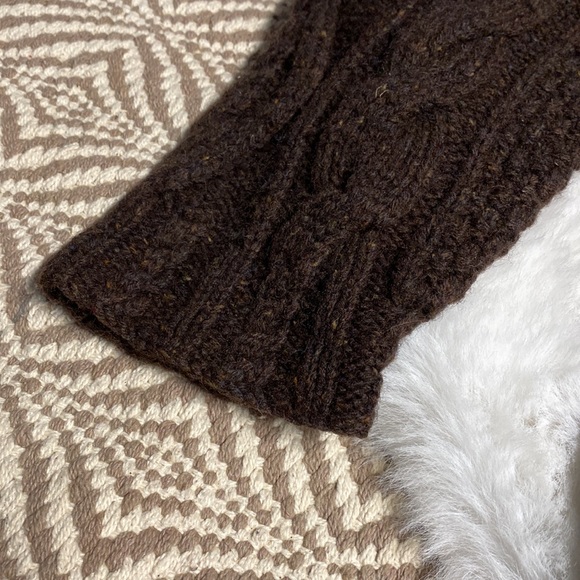 American Eagle Outfitters vintage sweater small brown wool women - Picture 6 of 8